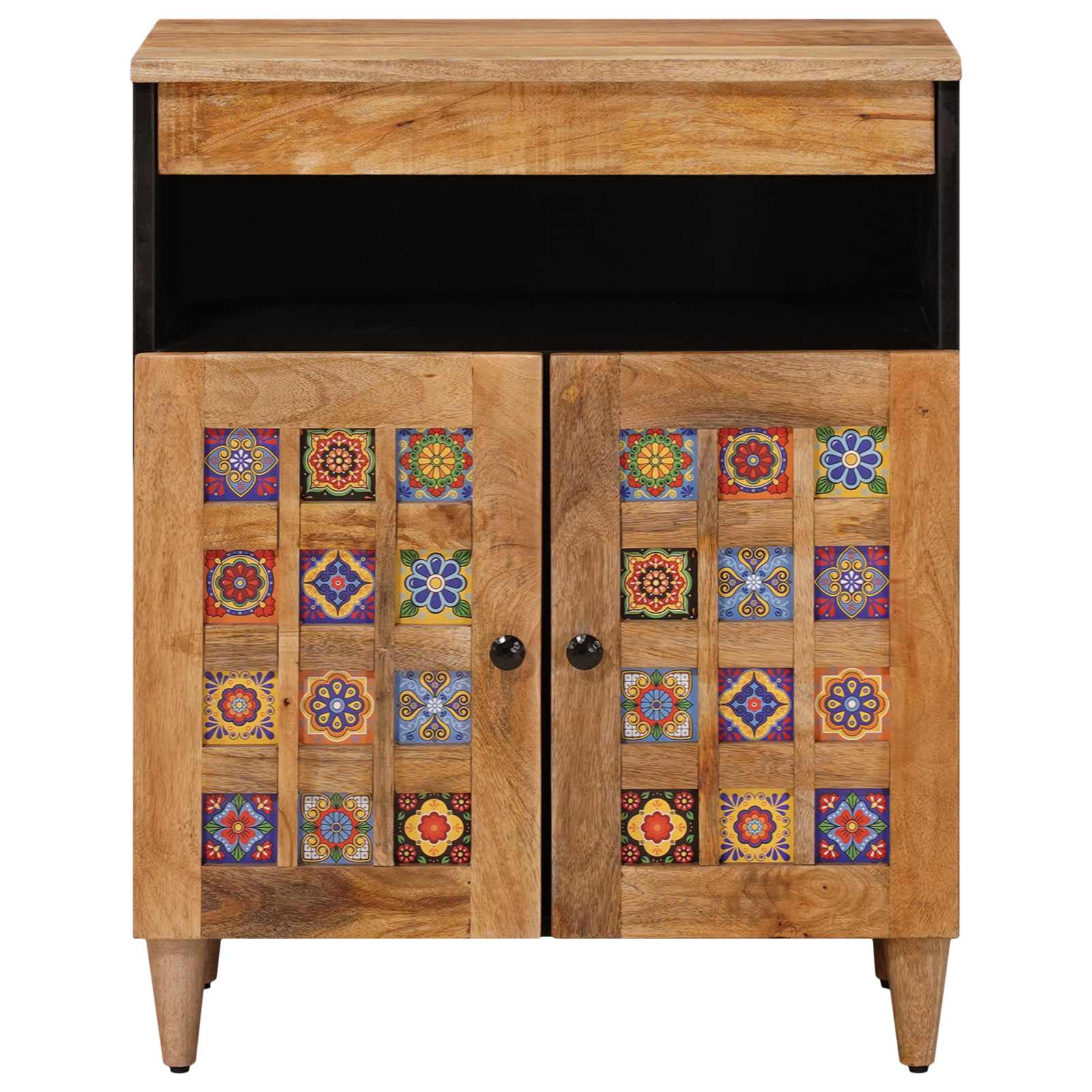 Credenza Naturale 60 x 33,5 x 75 cm Legno di mango massello | homemem39