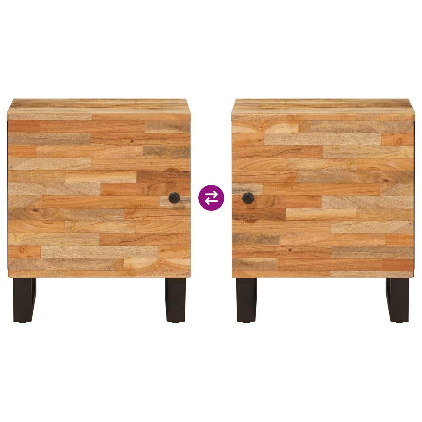 Armadio da Notte Marrone 40 x 33 x 46 cm | homemem39