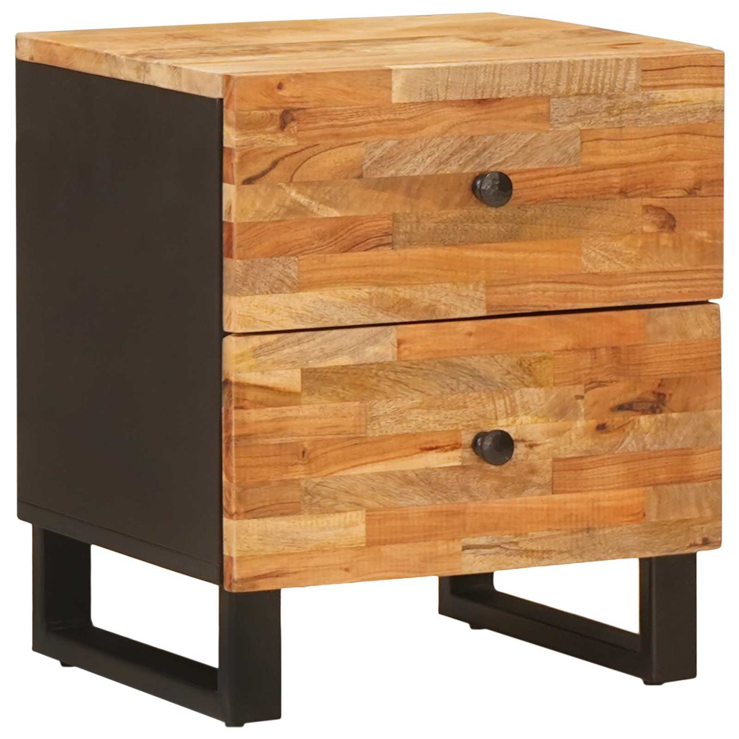 Armadio da Notte con cassetto Marrone 40 x 33 x 46 cm | homemem39