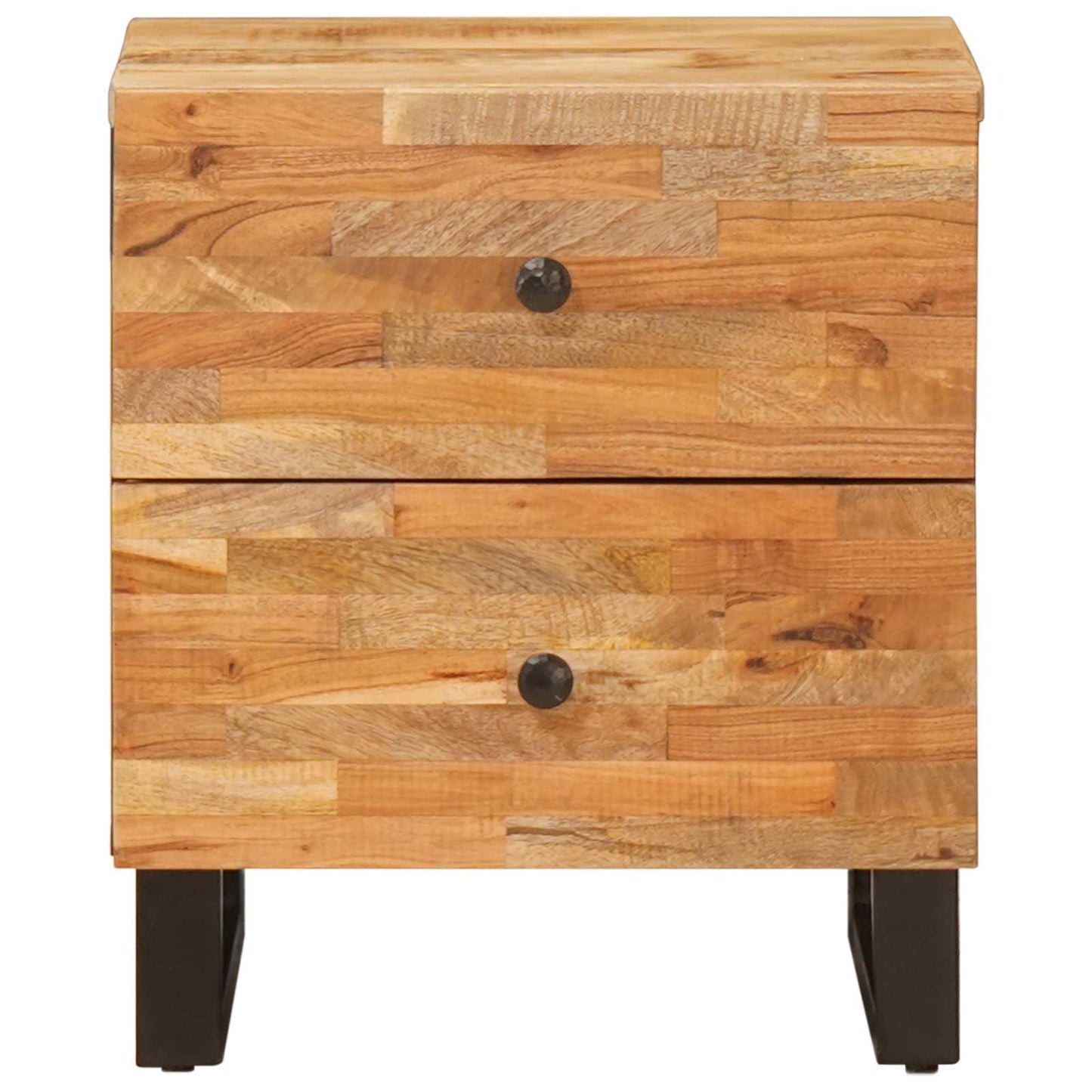 Armadio da Notte con cassetto Marrone 40 x 33 x 46 cm | homemem39