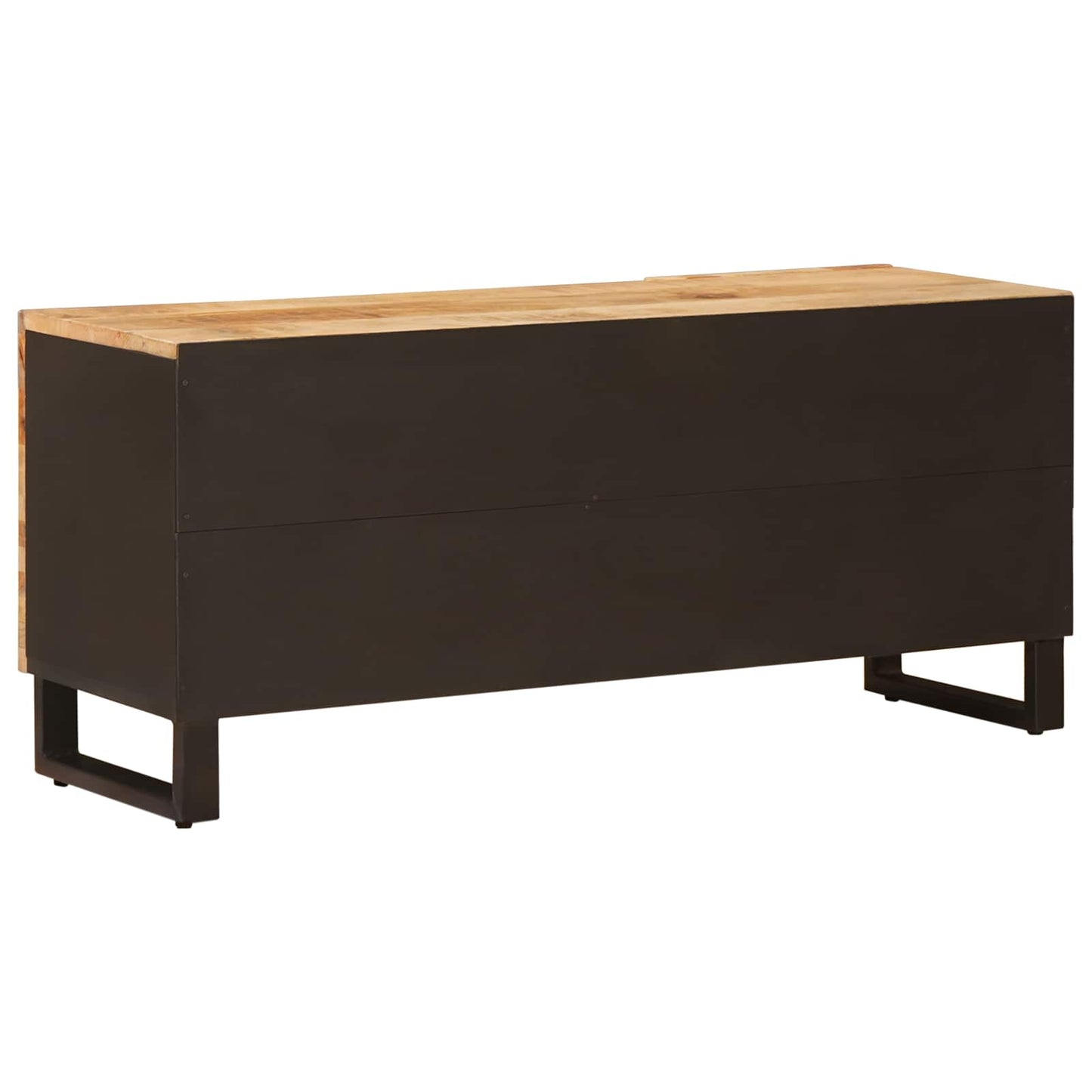 Mobile TV Marrone 105 x 33 x 46 cm Legno di mango massello | homemem39