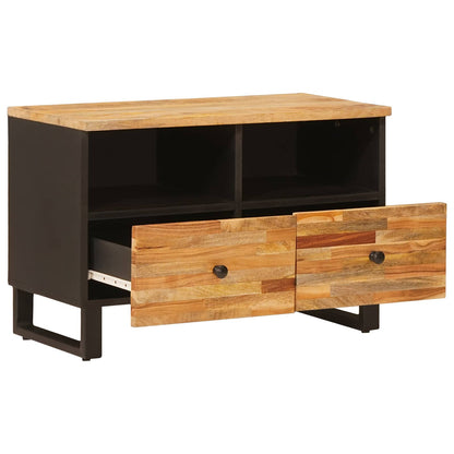 Mobile TV Marrone 70 x 33 x 46 cm Legno di mango massello | homemem39