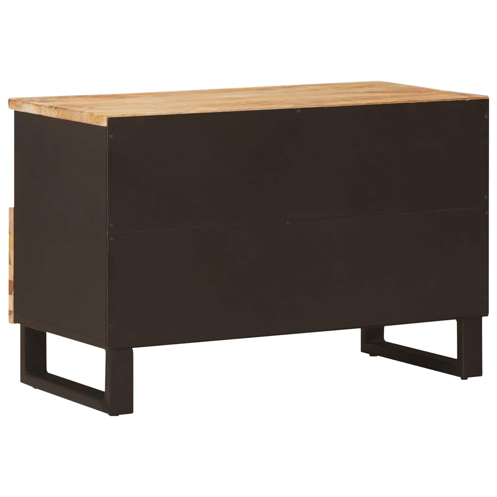 Mobile TV Marrone 70 x 33 x 46 cm Legno di mango massello | homemem39