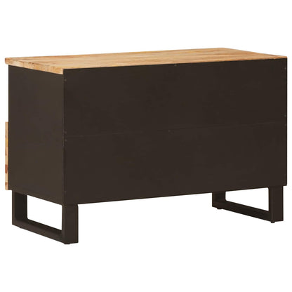 Mobile TV Marrone 70 x 33 x 46 cm Legno di mango massello | homemem39