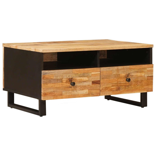 Tavolino da salotto con cassetto Marrone 80 x 54 x 40 cm | homemem39