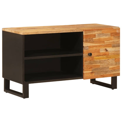 Mobile TV Marrone 80 x 33 x 46 cm Legno di mango massello | homemem39