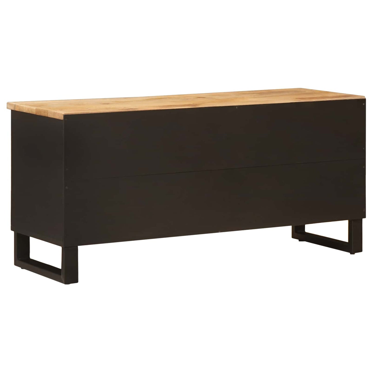 Mobile TV Marrone 100 x 33 x 46 cm Legno di mango massello | homemem39