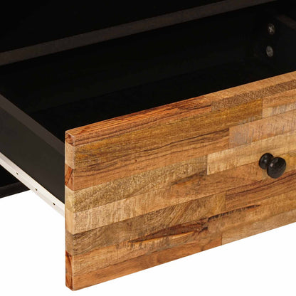 Mobile TV Marrone 80 x 33 x 46 cm Legno di mango massello | homemem39