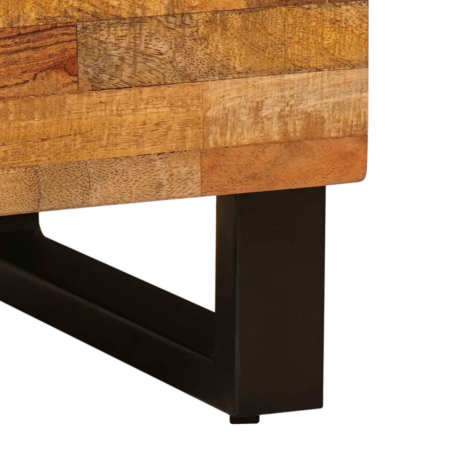 Mobile TV Marrone 80 x 33 x 46 cm Legno di mango massello | homemem39