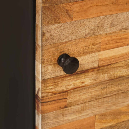 Mobile Appeso da Bagno con porta Naturale 38 x 33 x 48 cm