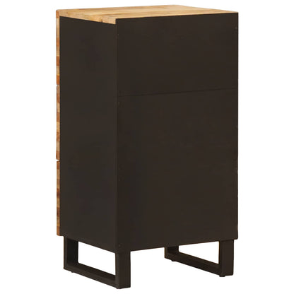 Mobile laterale Marrone 40 x 33 x 75 cm Legno di mango massello | homemem39