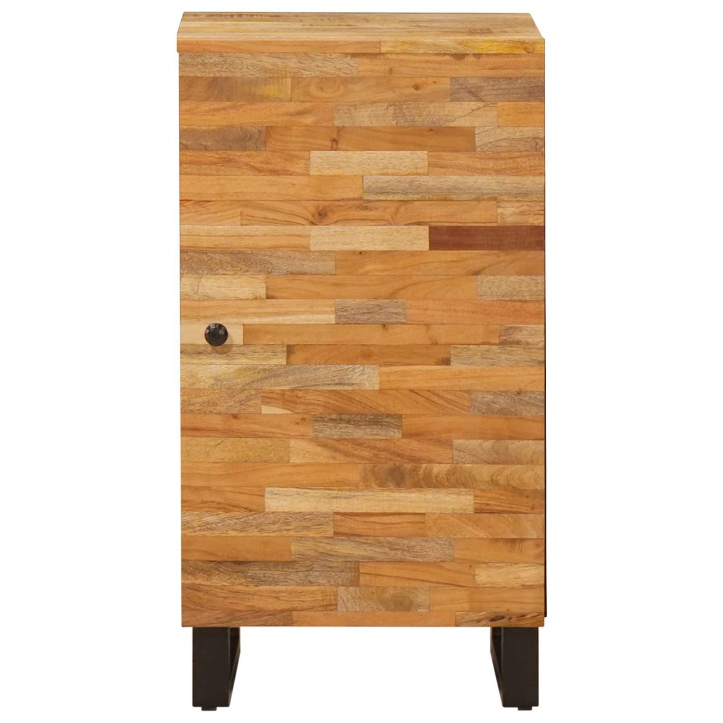 Mobile laterale Marrone 40 x 33 x 75 cm Legno di mango massello | homemem39