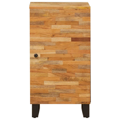 Mobile laterale Marrone 40 x 33 x 75 cm Legno di mango massello | homemem39