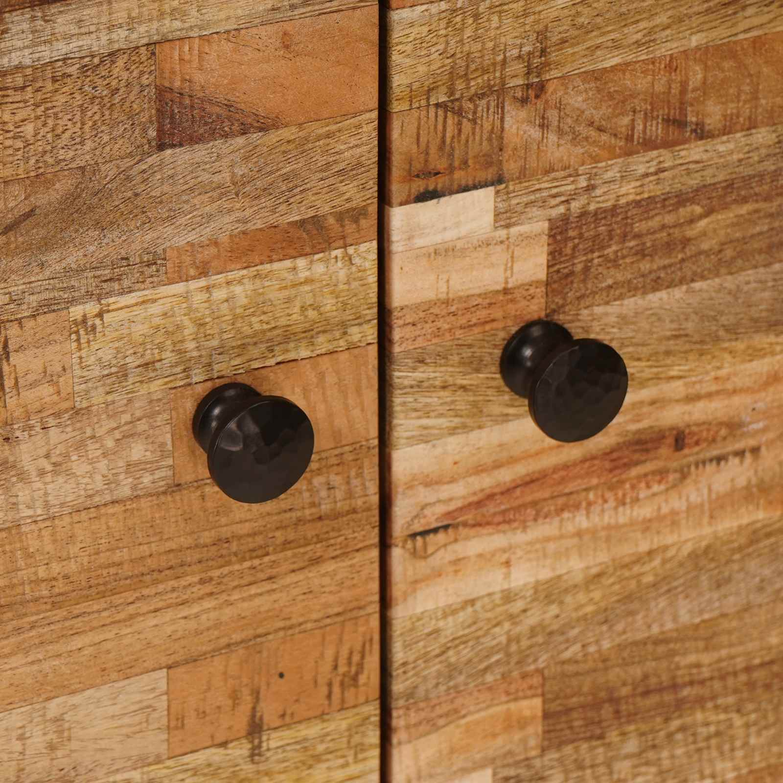 Mobile laterale Marrone 60 x 33 x 75 cm Legno di mango massello | homemem39