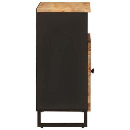 Mobile laterale Marrone 60 x 33 x 75 cm Legno di mango massello | homemem39