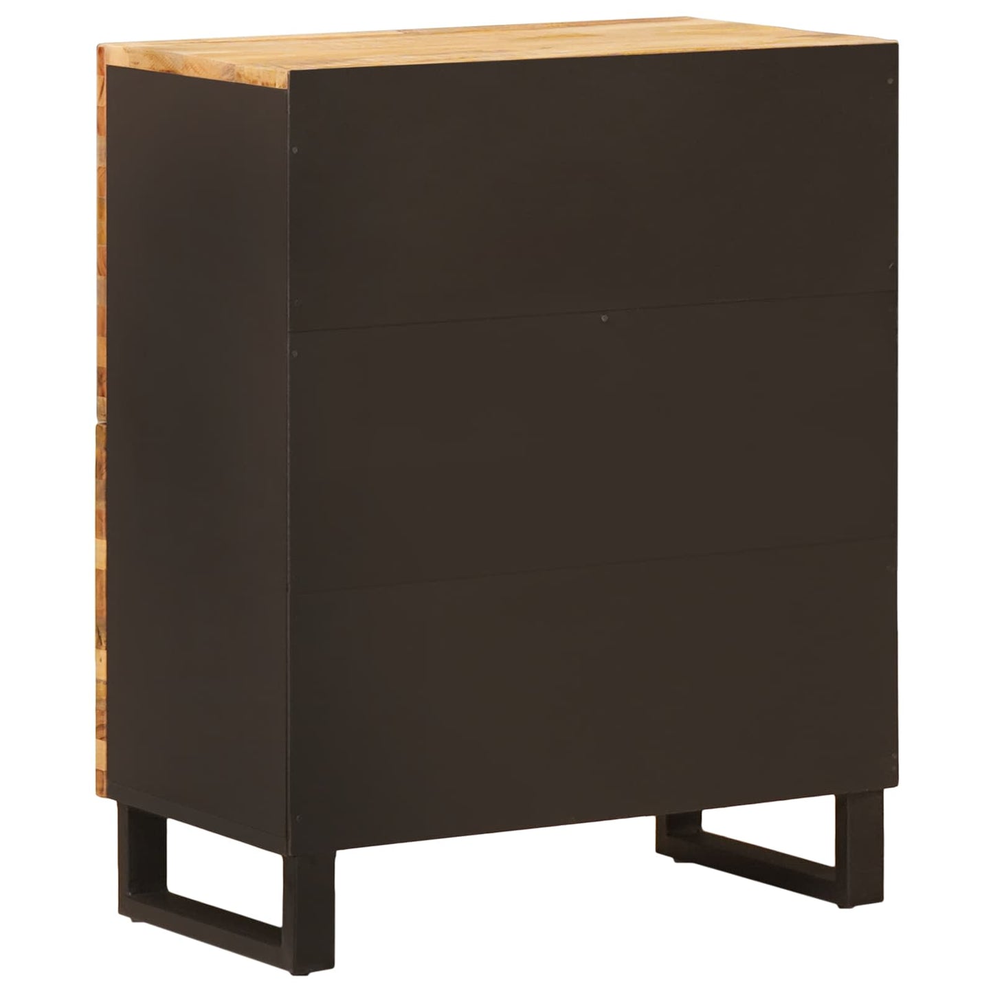 Mobile laterale Marrone 60 x 33 x 75 cm Legno di mango massello | homemem39