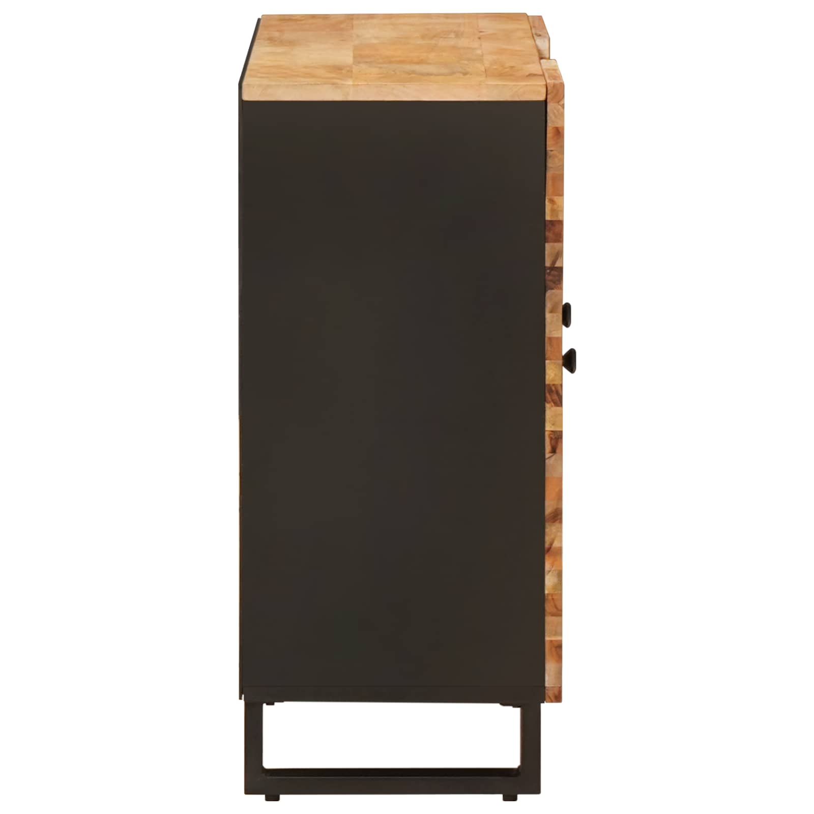 Mobile laterale Marrone 90 x 33 x 75 cm Legno di mango massello | homemem39