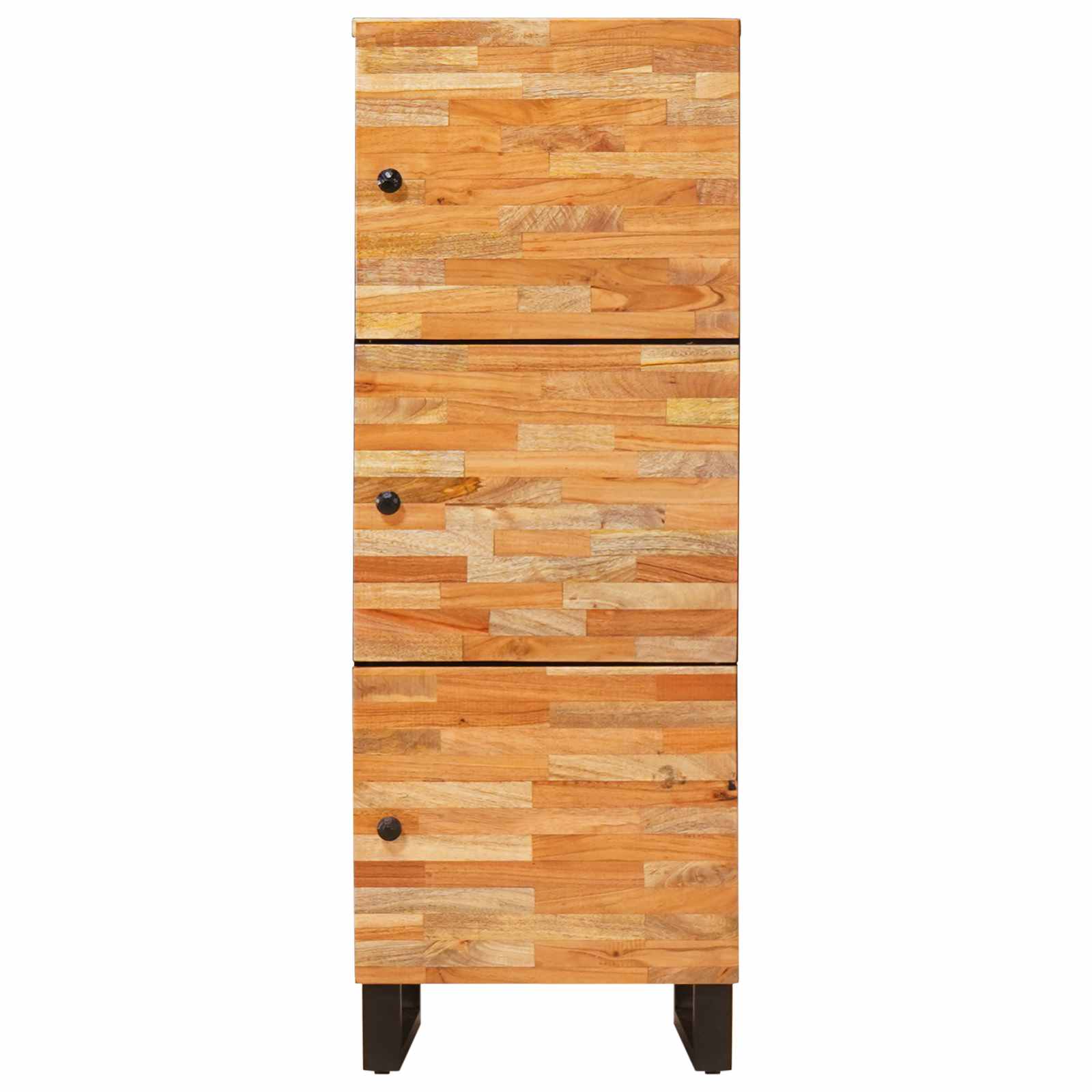 Alto Mobile da Stoccaggio con porta Marrone 40 x 33 x 110 cm | homemem39