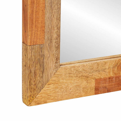 Specchio da bagno Rovere artigianale 50 x 70 x 2,5 cm