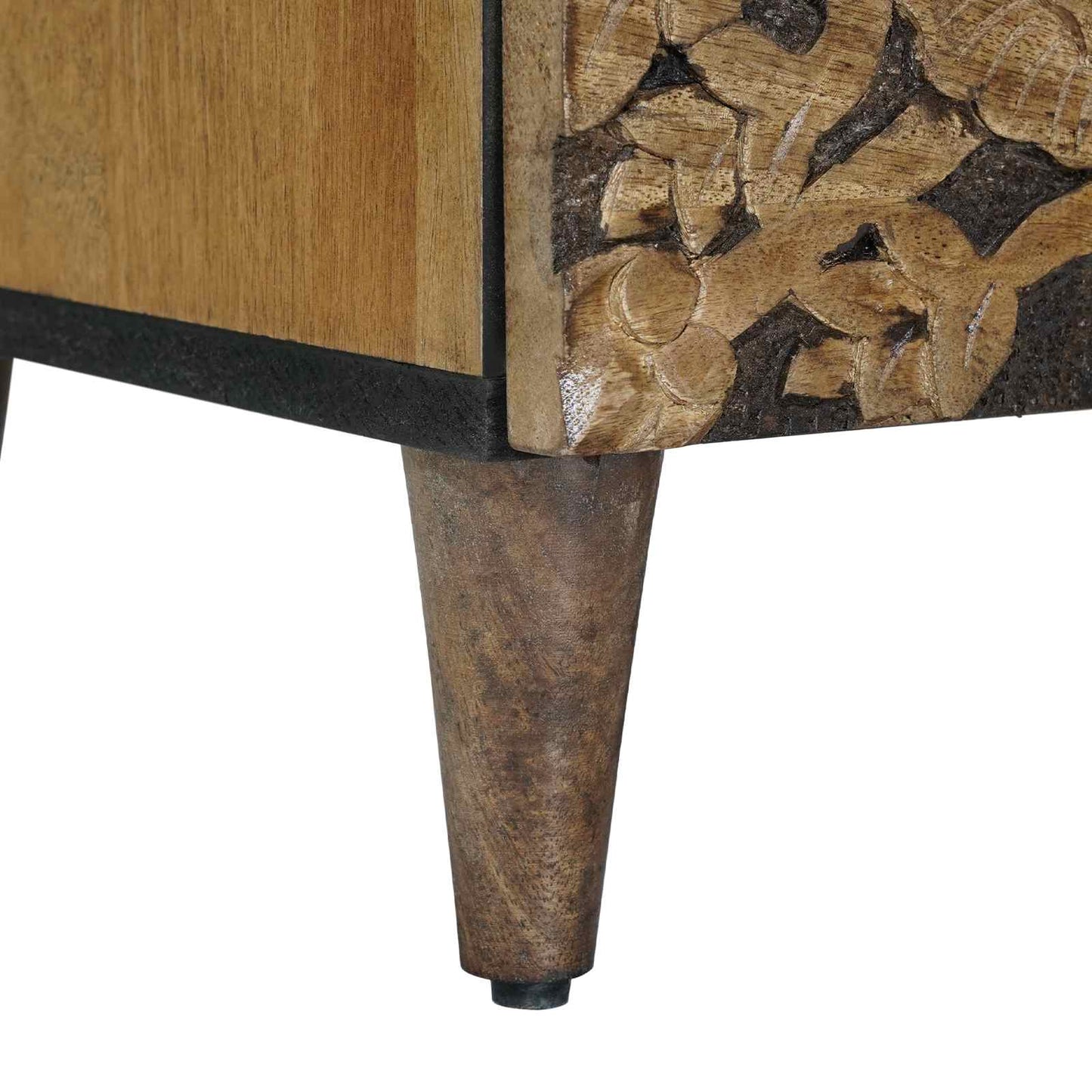 Mobile TV Marrone 70 x 33,5 x 46 cm Legno di mango massello | homemem39