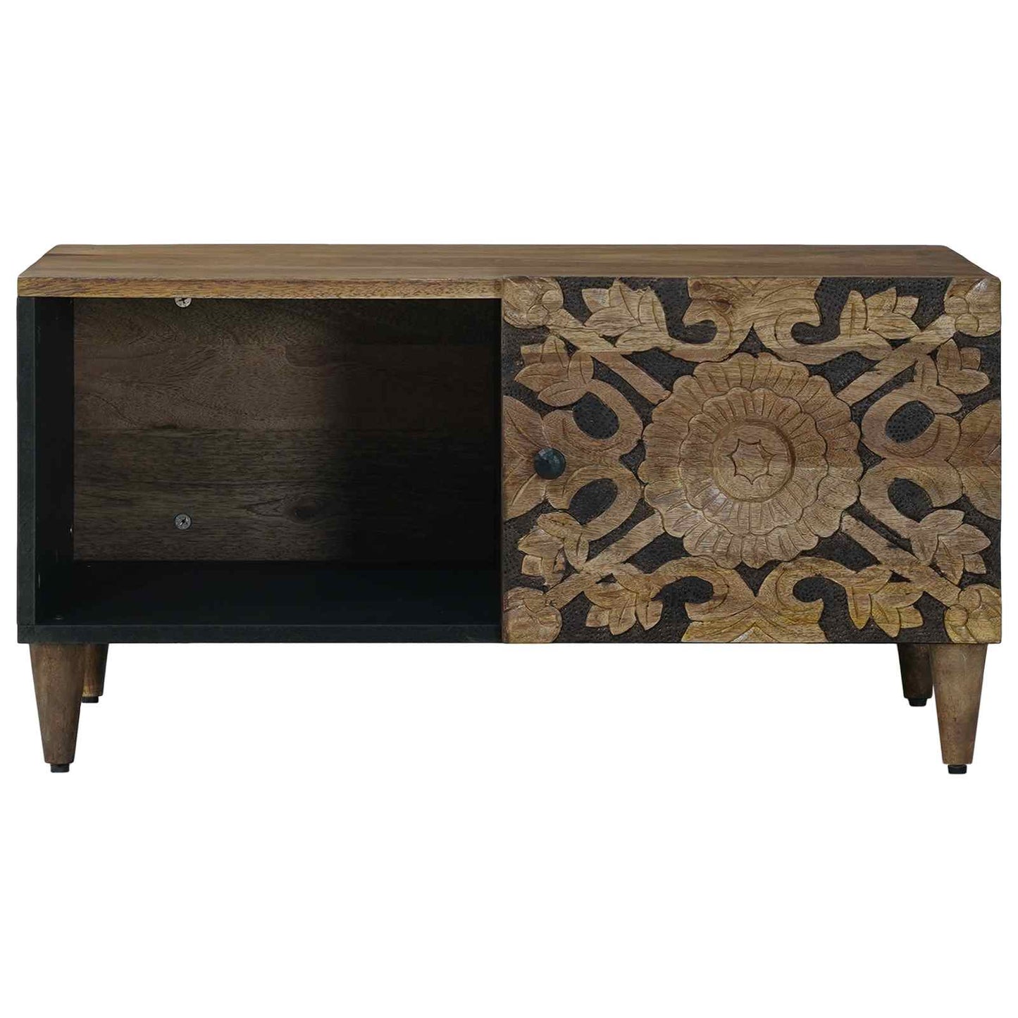 Tavolino da salotto Marrone 80 x 50 x 40 cm
