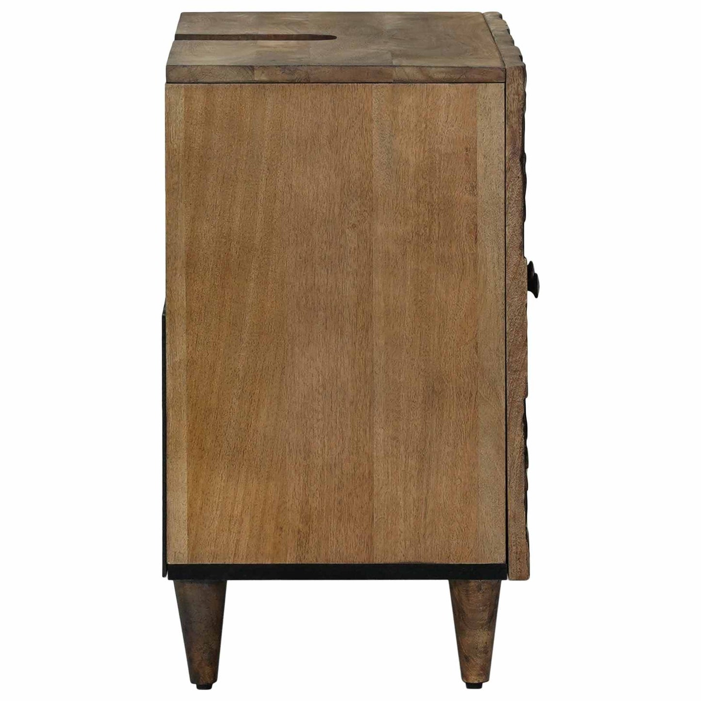 Armadio per Lavabo da Bagno con porta Marrone 62 x 33 x 58 cm | homemem39