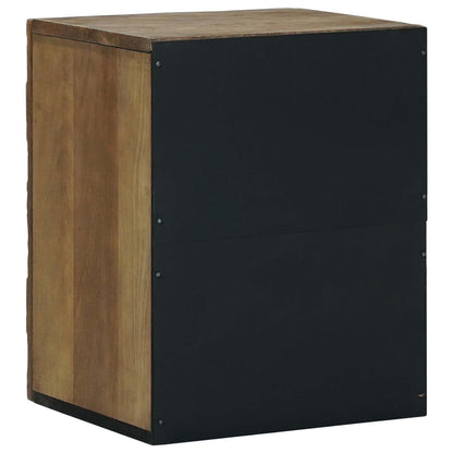 Mobile Appeso da Bagno con porta Marrone 38 x 33,5 x 48 cm | homemem39