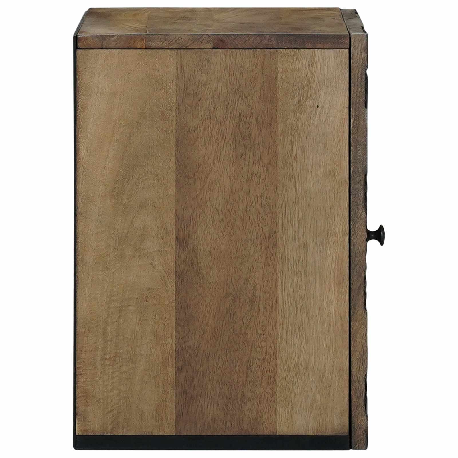 Mobile Appeso da Bagno con porta Marrone 38 x 33,5 x 48 cm | homemem39