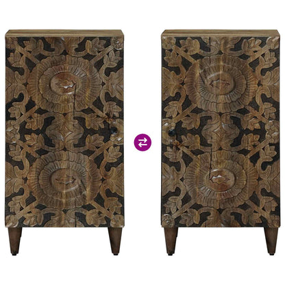 Credenza Marrone 40 x 33,5 x 75 cm Legno di mango massello | homemem39