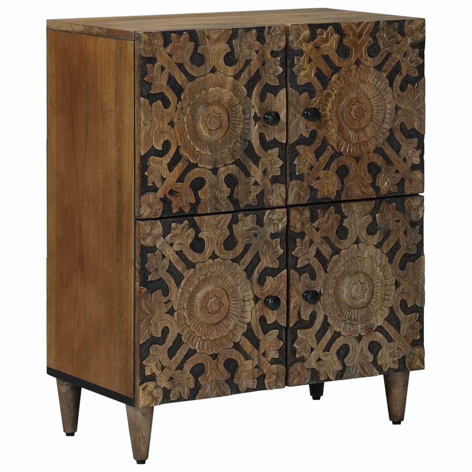 Credenza Marrone 60 x 33,5 x 75 cm Legno di mango massello | homemem39