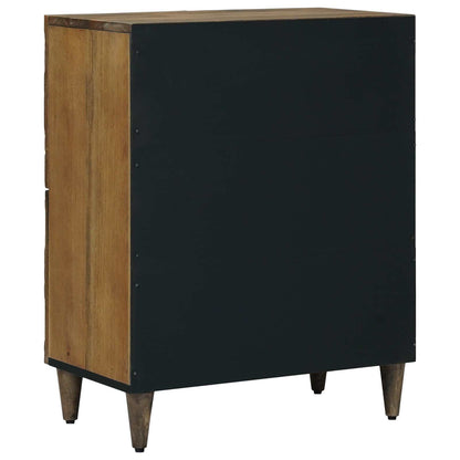 Credenza Marrone 60 x 33,5 x 75 cm Legno di mango massello | homemem39