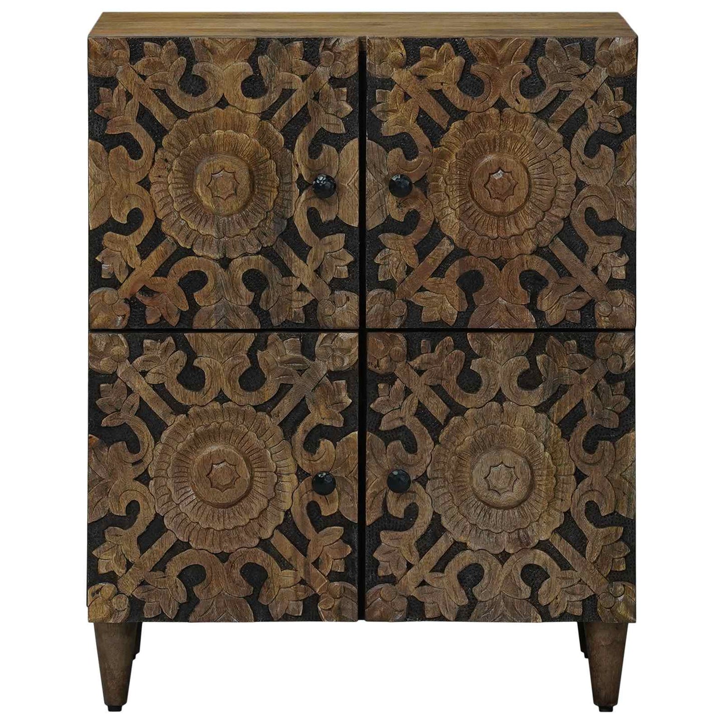 Credenza Marrone 60 x 33,5 x 75 cm Legno di mango massello | homemem39