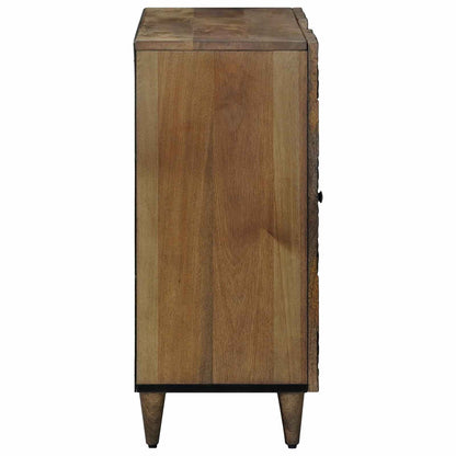 Credenza Marrone 90 x 33,5 x 75 cm Legno di mango massello | homemem39