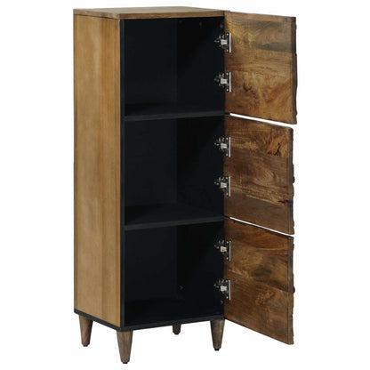 Mobile Alto Marrone 40 x 33,5 x 110 cm Legno di mango massello | homemem39