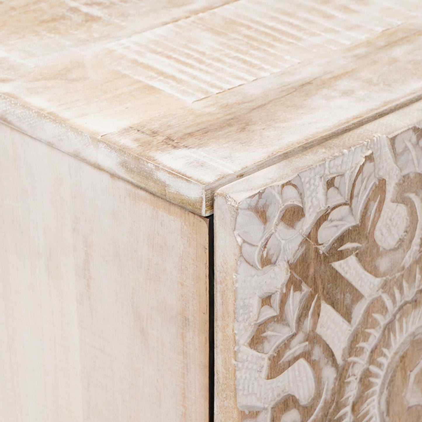 Credenza con Ripostiglio Bianco 60 x 33,5 x 75 cm | homemem39