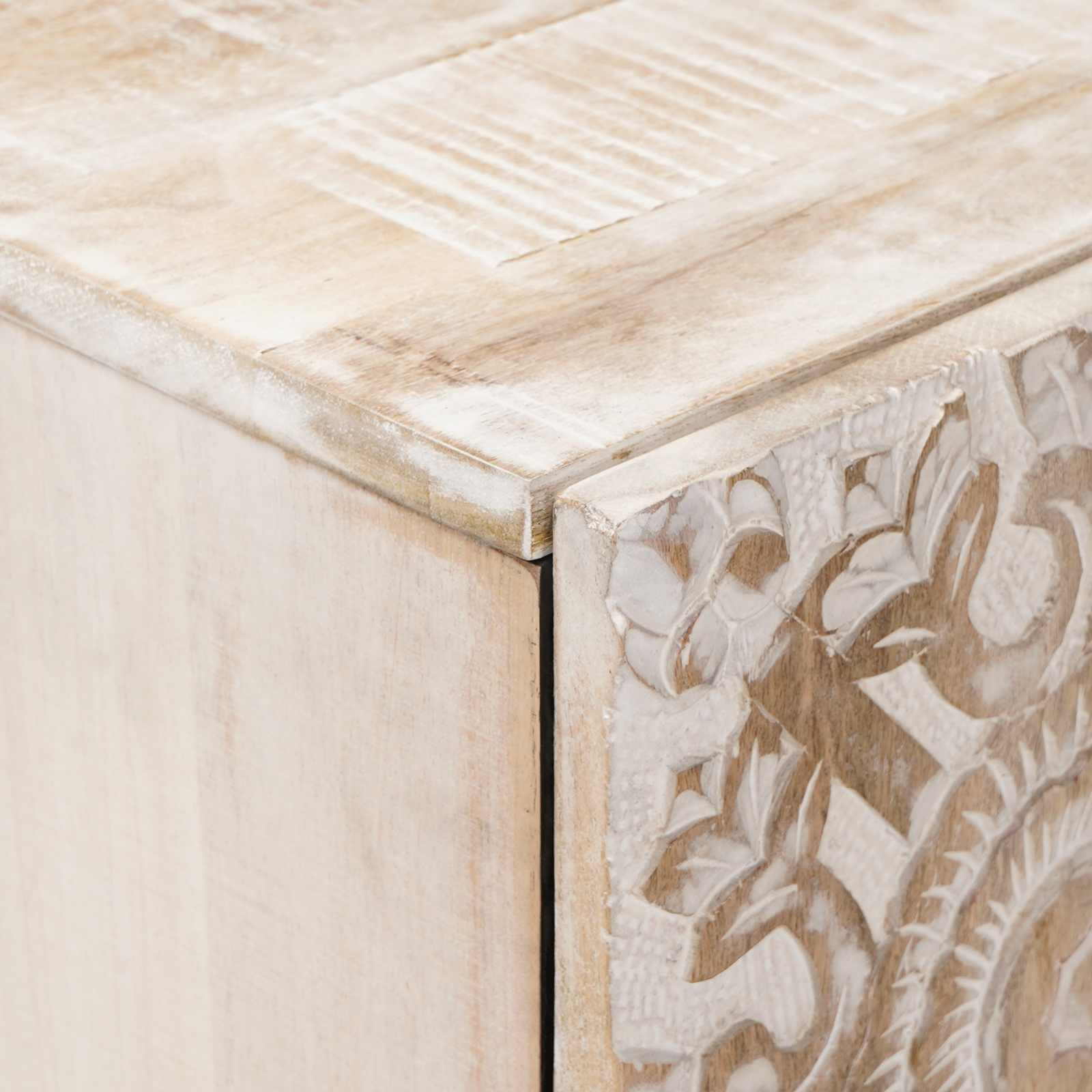 Credenza con Ripostiglio Bianco 60 x 33,5 x 75 cm | homemem39