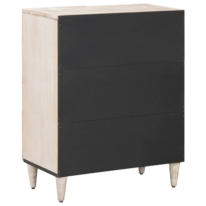 Credenza con Ripostiglio Bianco 60 x 33,5 x 75 cm | homemem39