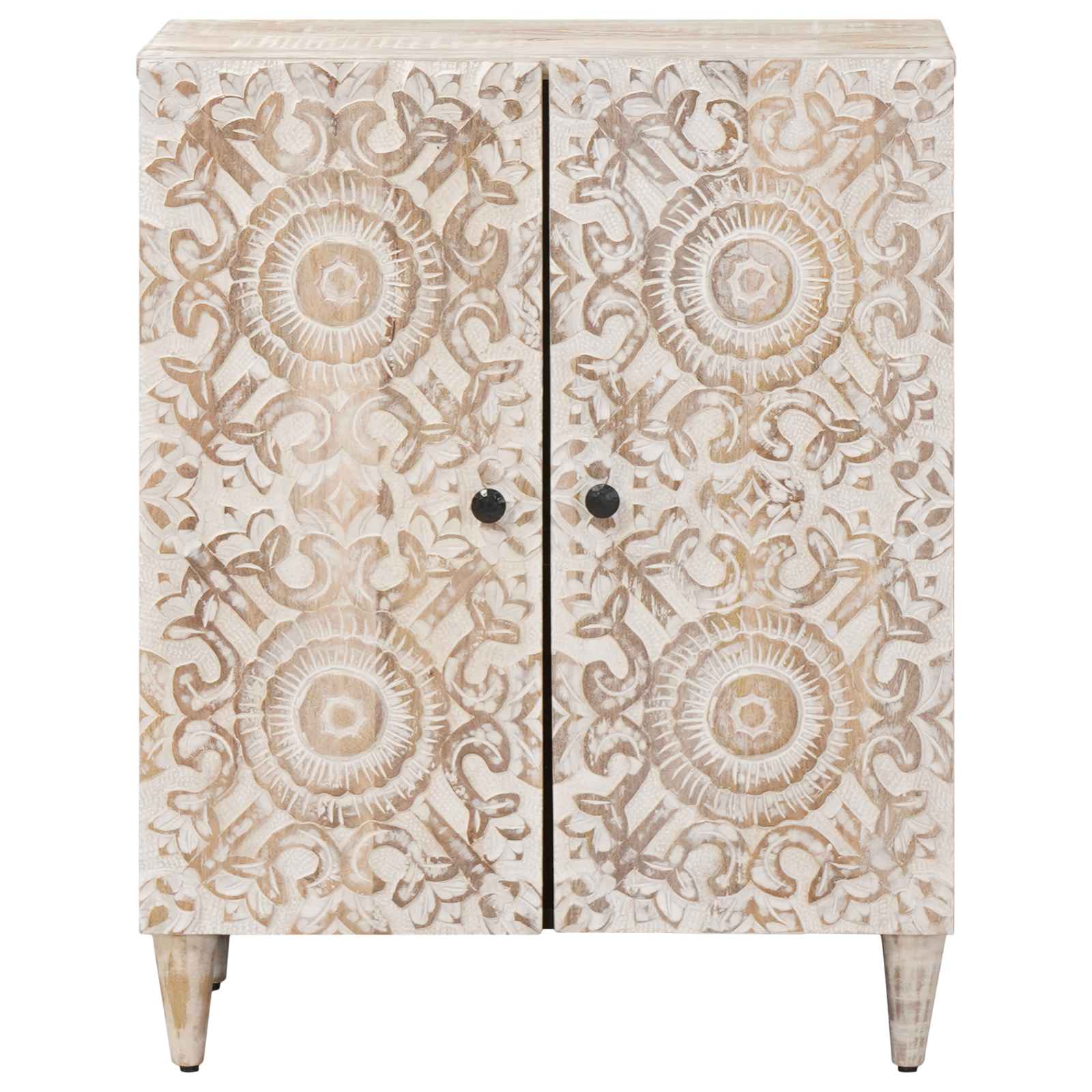Credenza con Ripostiglio Bianco 60 x 33,5 x 75 cm | homemem39