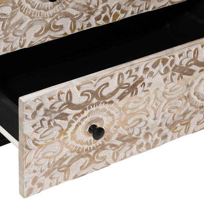 Credenza con Ripostiglio Bianco 60 x 33,5 x 75 cm | homemem39
