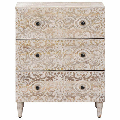 Credenza con Ripostiglio Bianco 60 x 33,5 x 75 cm | homemem39