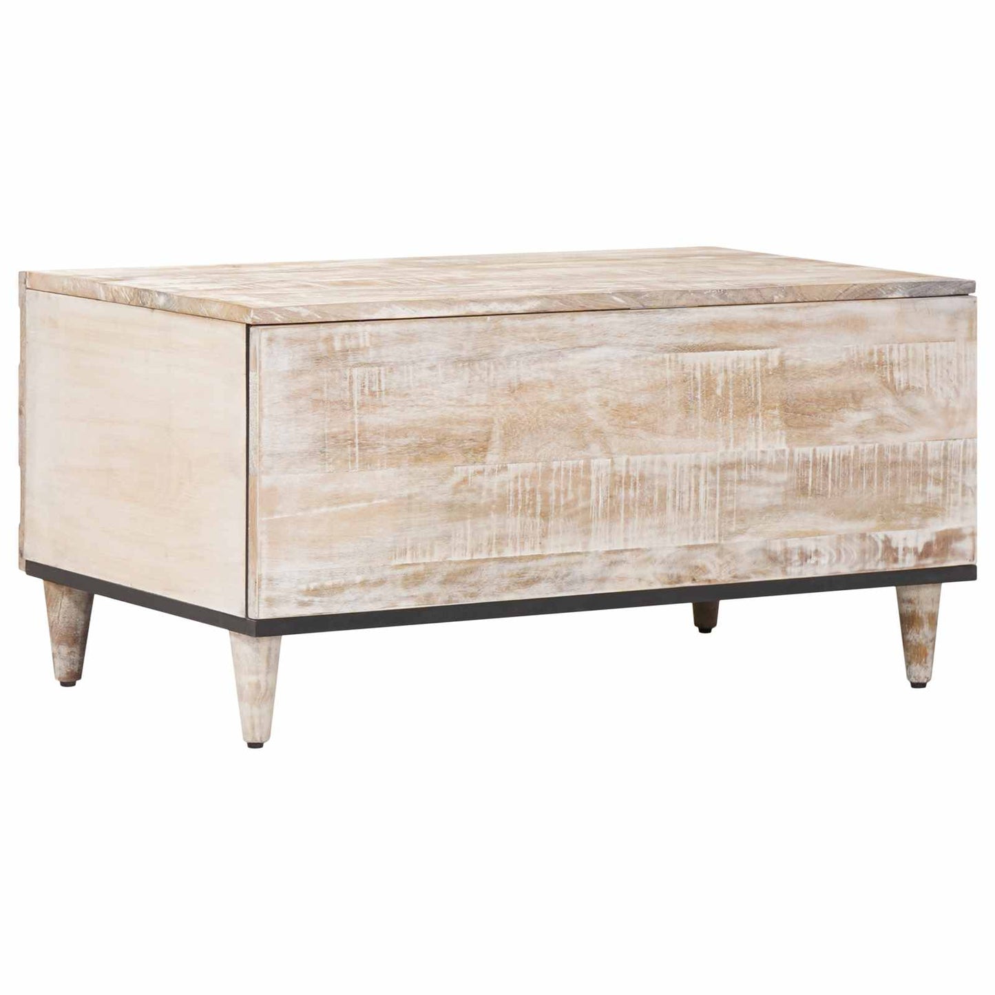 Tavolino da salotto Bianco 80 x 50 x 40 cm