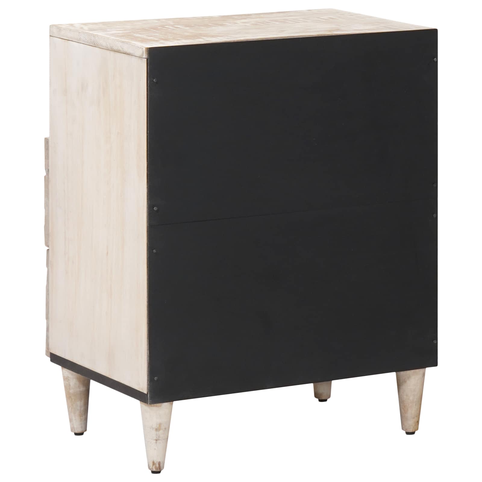 Mobiletto da Letto con cassetto Bianco 50 x 33 x 60 cm | homemem39