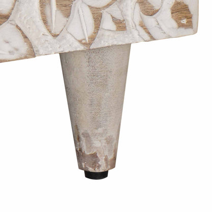 Tavolino da salotto Bianco 100 x 54 x 40 cm | homemem39