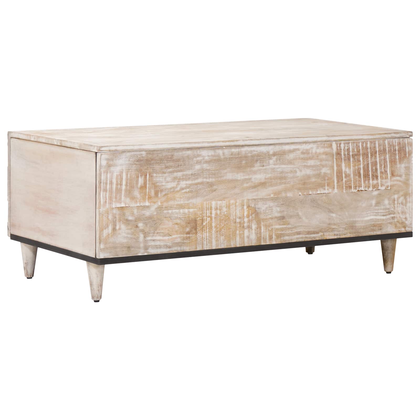 Tavolino da salotto Bianco 100 x 54 x 40 cm | homemem39
