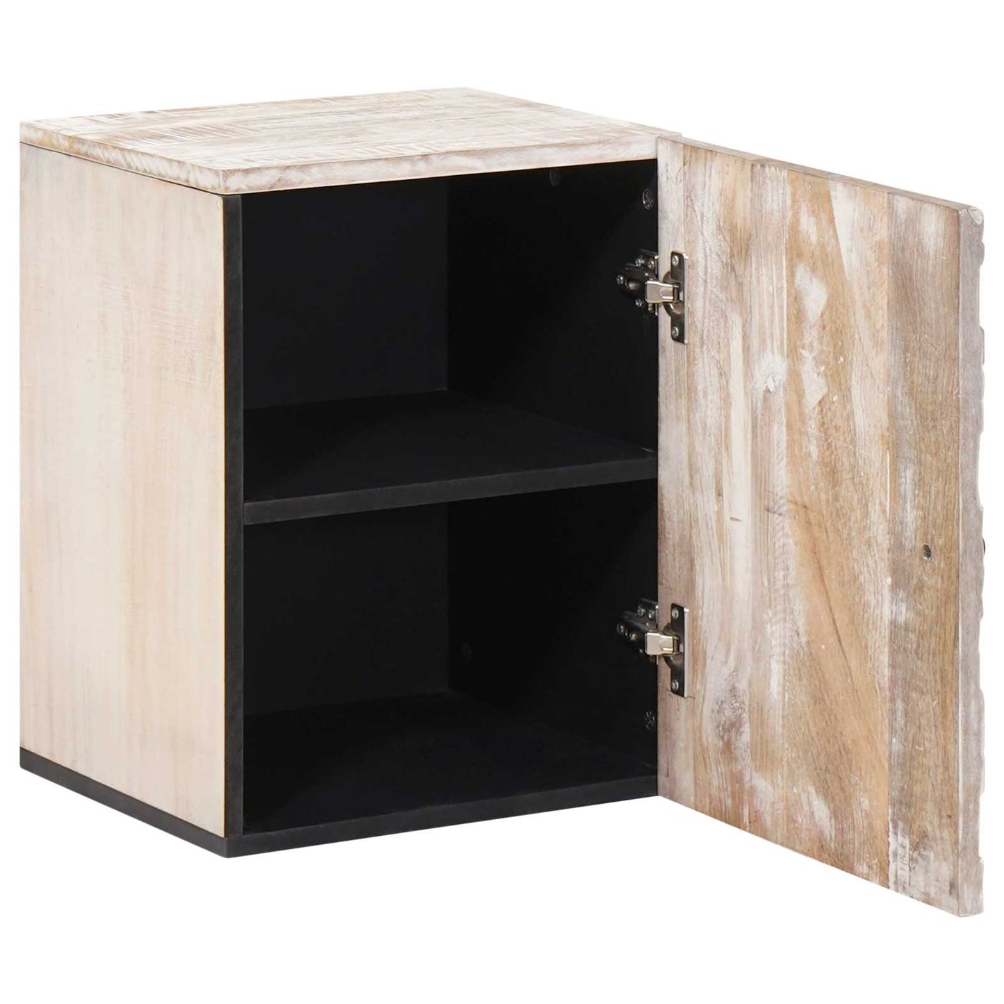 Mobile Appeso da Bagno con porta Bianco 38 x 33,5 x 48 cm | homemem39