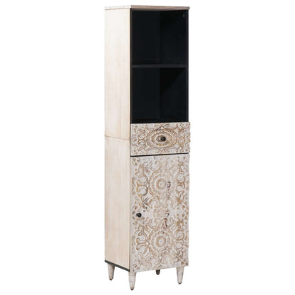 Mobile da Bagno con cassetto Bianco 38 x 33,5 x 160 cm | homemem39
