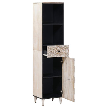 Mobile da Bagno con cassetto Bianco 38 x 33,5 x 160 cm | homemem39