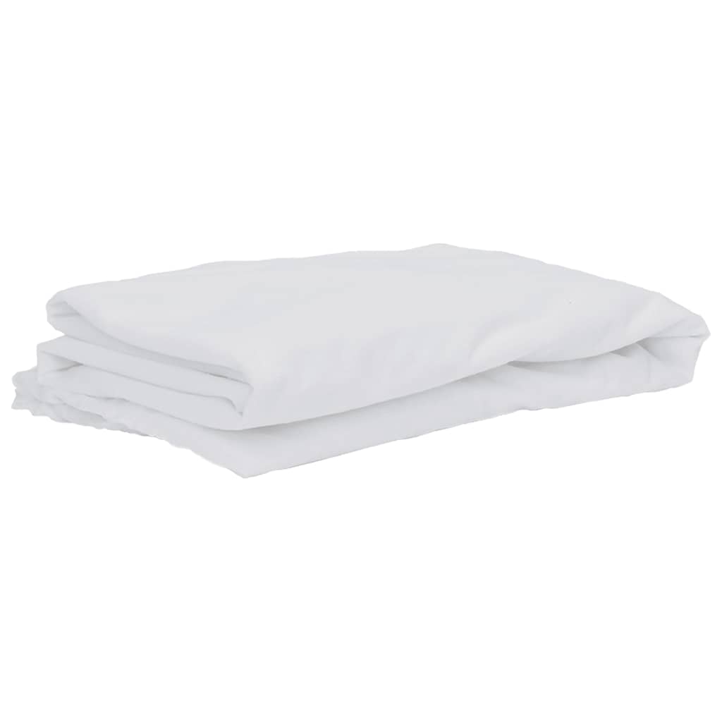 Coprimaterasso Bianco 140x190 cm Impermeabile - homemem39