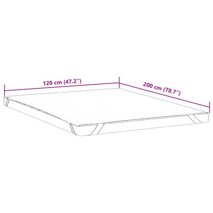 Coprimaterasso Bianco 120x200 cm Impermeabile