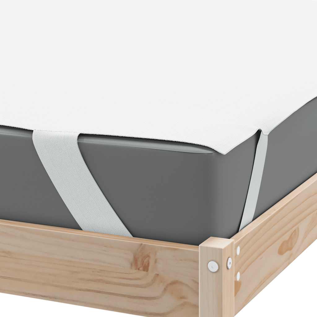 Coprimaterasso Bianco 90x220 cm Impermeabile - homemem39